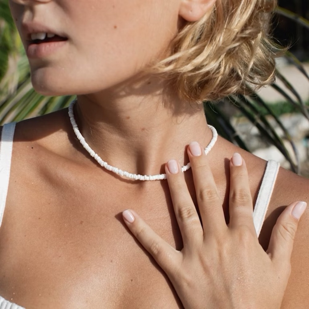 Puca Shell Necklace 18”